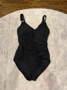 Women’s Black One-Piece Swimsuit